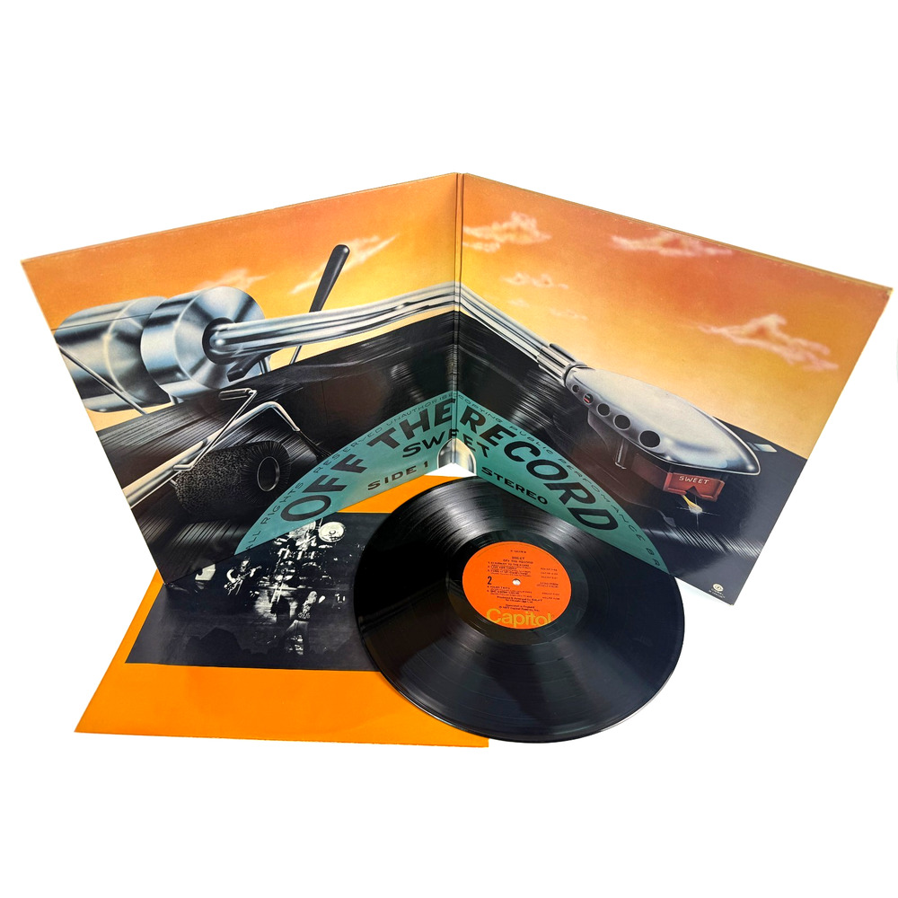 Sweet Off The Record 1977 Vinyl Capitol Records Gatefold VG+ - Picture 2 of 11